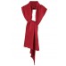 2019 red warm cotton Cinched red scarves