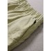 Fitted Yellow Embroideried Lace Patchwork hot pants Summer